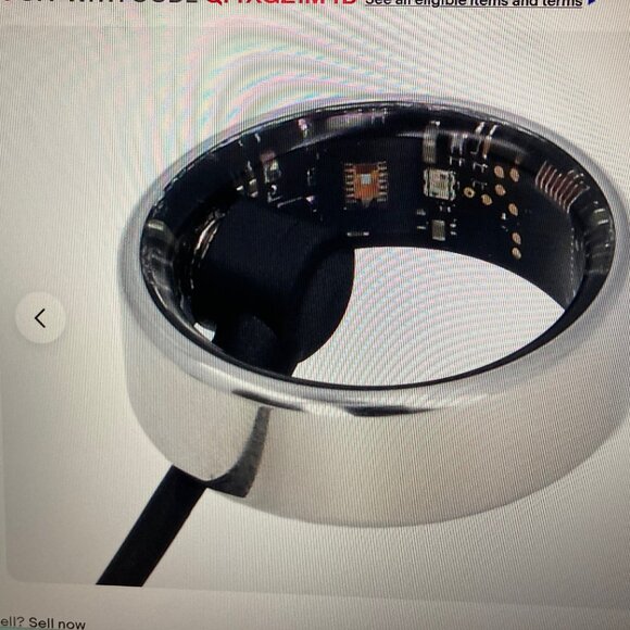 smart ring size 8 color silver - Picture 9 of 11